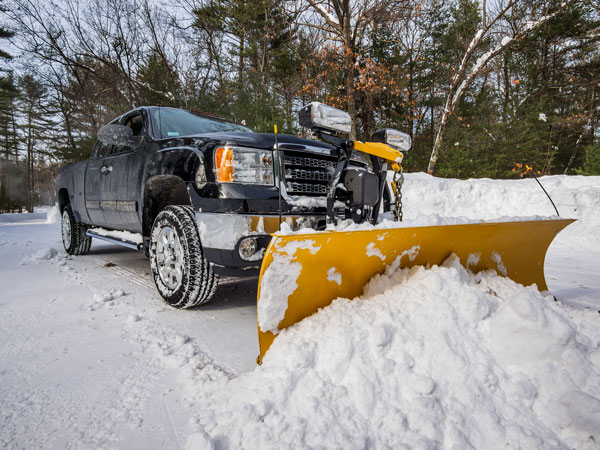 Snowplow truck